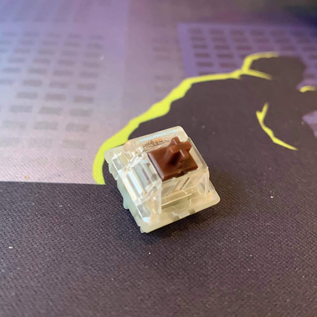 [Silent Tactile] สวิตช์ Gateron Silent Brown SMD รองรับ RGB สวิทช์คีย์บอร์ดเงียบสองจังหวะมีแรงต้าน มีบริการ Lube