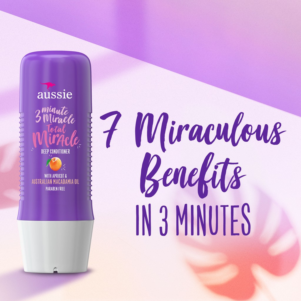 Aussie 3 minutes Total Miracle deep conditioner