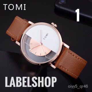 ลดไฟลุก นาฬิกา Tomi ของแท้ % รุ่น Half leaf ฟรีกล่อง มีเก็บเงินปลายทาง PSxZ