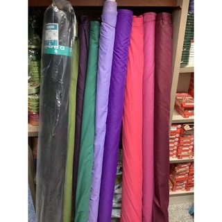 ผ้ากาวสารู สีสีลดราคา60เหลือ35฿