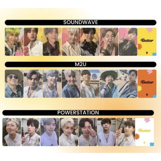 BTS Butter lucky draw การ์ดจาก M2U , SW , PST ของแท้ 100%