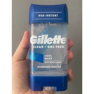 ยิลเลตต์ เจลใส ระงับกลิ่นกาย สำหรับผู้ชาย Clear Gel+Dri-Tech Antiperspirant/Deodorant, Cool Wave 107 g (Gillette®)