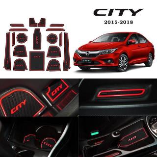 แผ่นกันลื่นสำหรับประตูรถยนต์ Honda City 2016 - 2018