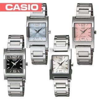 CASIO ของแท้ 100 % รุ่น LTP-1283D นาฬิกาข้อมือ ผู้หญิง สายสแตนเลส พร้อมกล่อง รับประกัน 1 ปี