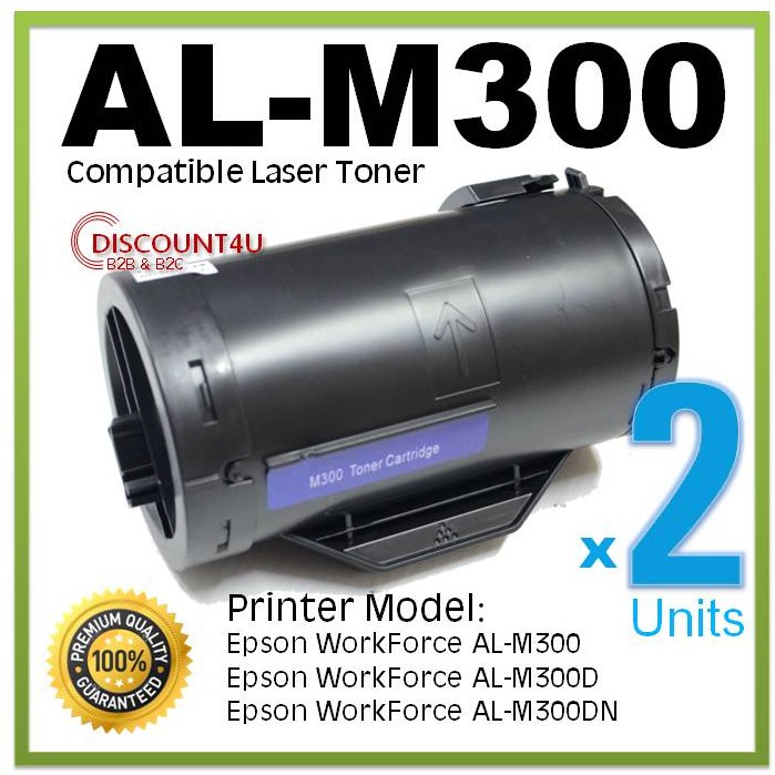 **Pack2**. Discount4U สินค้าเทียบเท่า Epson-M300-300-300X-300S-M300D-M300DN-C13S050689-For AL-M300-A