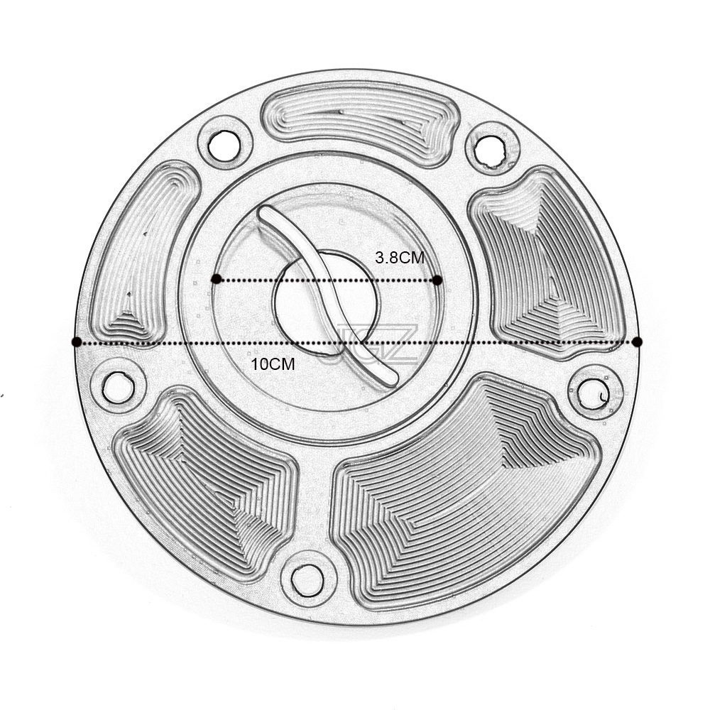 ฝาถัง น้ำมัน CNC สำหรับ Mslaz/ new R15 สีทอง for Yamaha R1 R6 R15 R25 FZ1 FZ6 จัดส่งในกรุงเทพฯ - รูปที่ 7