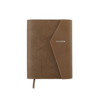 ไดอารี่ Diary Planner ขนาด A6 รุ่น Pattern สีน้ำตาล