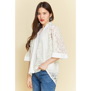 DIVA STYLISTS Japanese Casual Kimono Lace เสื้อคลุมกิโมโนลูกไม้