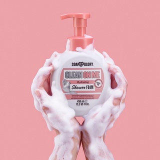 Soap &amp; Glory โซพ แอนด์ กลอรี่ คลีน ออน มี ไฮเดรติ้ง ชาวเวอร์ โฟม