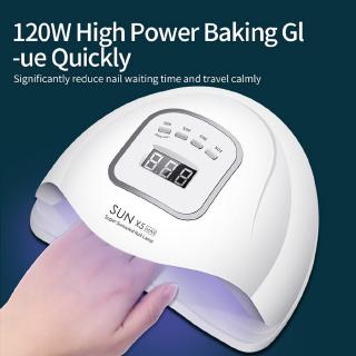 พร้อมส่ง เครื่องอบเล็บเจล 120 วัตต์(45pcs LED) เครื่องอบเจล Nail Dryer