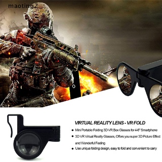{maoting} Mini Folding Virtual Reality Glasses 3D VR Smartphone Portable IOS Android {hot sale}