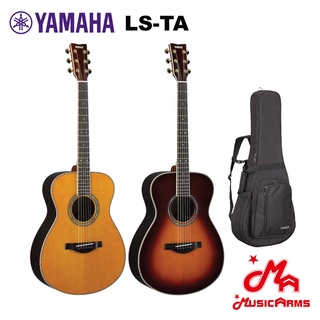 Yamaha LS-TA TransAcoustic Guitar กีตาร์โปร่งไฟฟ้า แถมฟรี กระเป๋ากีตาร์ Hard Bag Music Arms