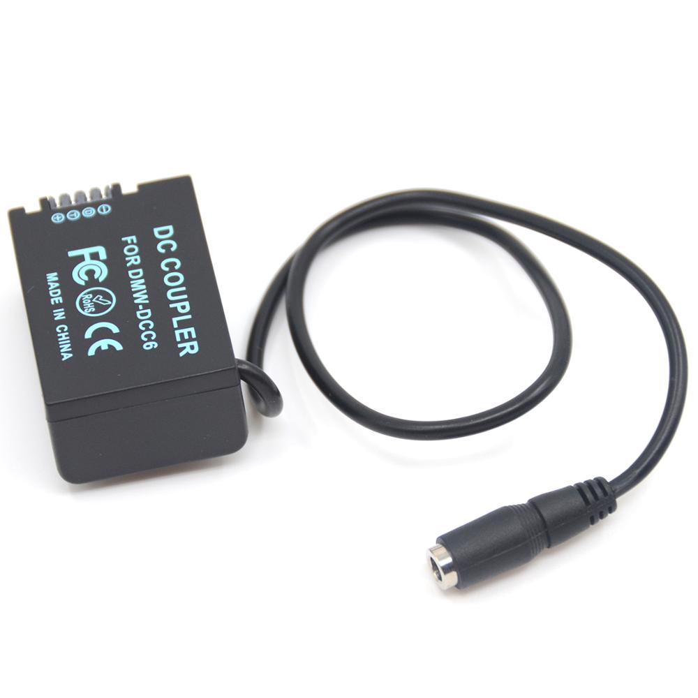 DMW-BMB9 DMW-DCC6 แบตเตอรี่ DC Coupler สําหรับ Panasonic FZ40K FZ45K FZ47K FZ48K FZ60 FZ62 FZ70 FZ72