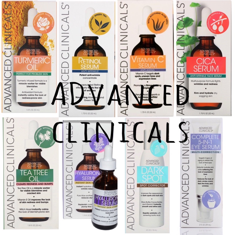 ของแท้100%พร้อมส่งเซรั่ม advanced clinicals 52ml.จากอเมริกา