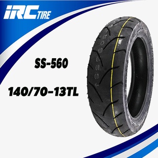 ยางนอกมอเตอร์ไซค์ ยางหลังForza300 ตัวเก่าตรงรุ่น,N-max155 ขนาด140/70-13ยี่ห้อ IRC SS-560