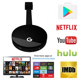 Hd โทรทัศน์หน้าจอกระจก Dongle Google Chromecast 2