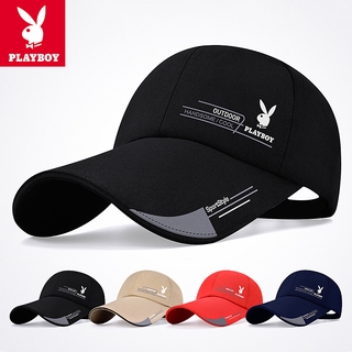 Playboy Spring and Summer Thin Mesh Sunshade Duck Tongue Hat Outdoor Fishing Leisure Hat