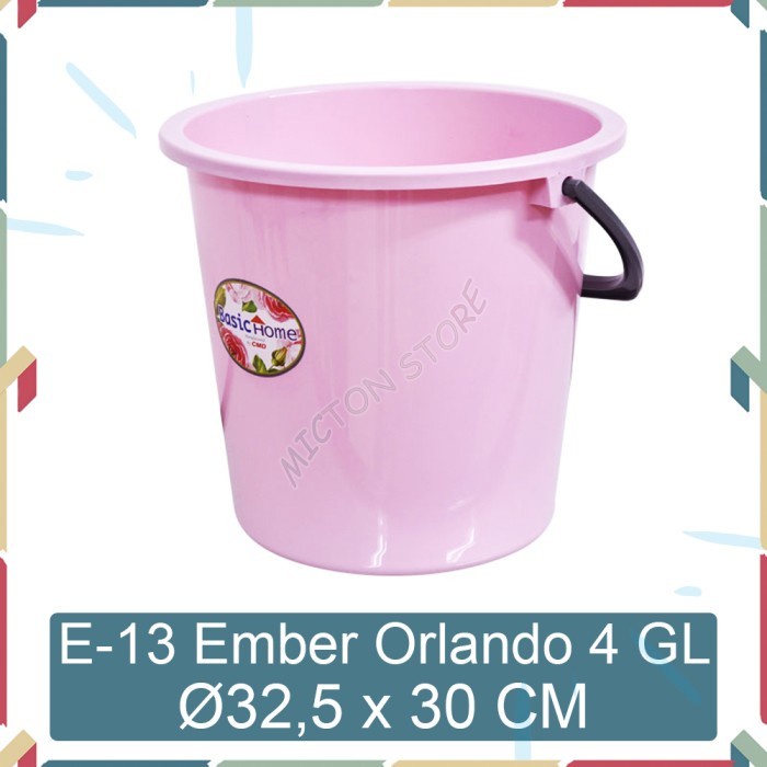 MICTON Lion Star Basic Home E-13 Orlando 4 แกลลอน 18Lt ถังพลาสติก 3