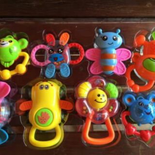 (25/45/75)จุน
ชุดของเล่นเขย่ามือ สำหรับเด็กเล็ก 8 ชิ้น