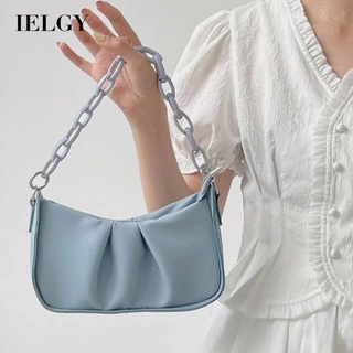 IELGY korean version niche design cloud shoulder bag acrylic chain