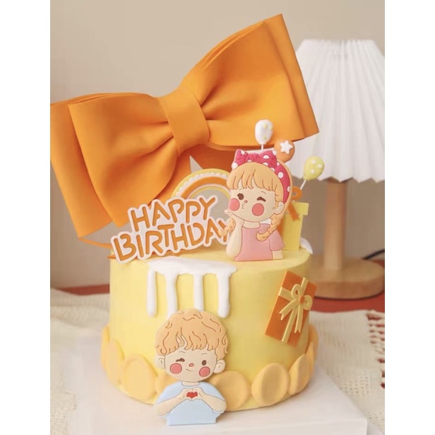 🎀 โบว์ใหญ่ตกแต่งเค้ก ตกแต่งลูกโป่ง ช่อดอกไม้ ของขวัญ สุดคิ้วท์ งาน𝙳𝙸𝚈 ทุกประเภท พร้อมส่งในไทย - รูปที่ 3