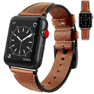 สายนาฬิกาข้อมือหนังแท้ 49 มม. 45 มม. 41 มม. 44 มม. แบบเปลี่ยน สําหรับ Apple watch Bands Ultra Series 8 7SE 6 5 4 3 2 1 83012