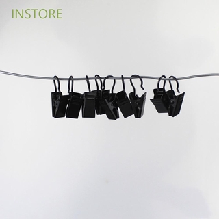 STURDY Instore ตะขอคลิปหนีบผ้าม่านอาบน้ํา 20 ชิ้น / ชุด