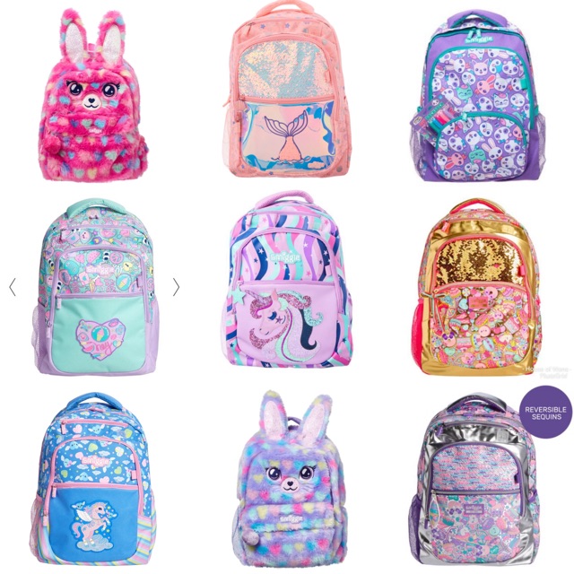 เป้ Smiggle 16” ลายเด็กหญิง ของแท้นำเข้าออสเตรเลีย