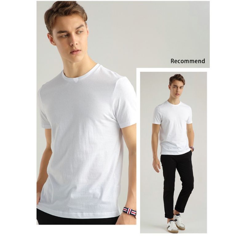 สีโทนใส่ไว้​ทุกข์, GIORDANO​ ใหม่​เสื้อ​ยืด​สี​WHITE, BLACK