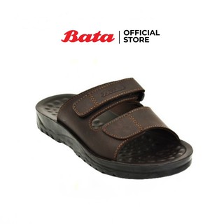 ราคา*Best Seller* Bata MEN\'S SUMMER รองเท้าแตะชาย NEO-TRADITIONAL แบบสวม สีน้ำตาล รหัส 8614633