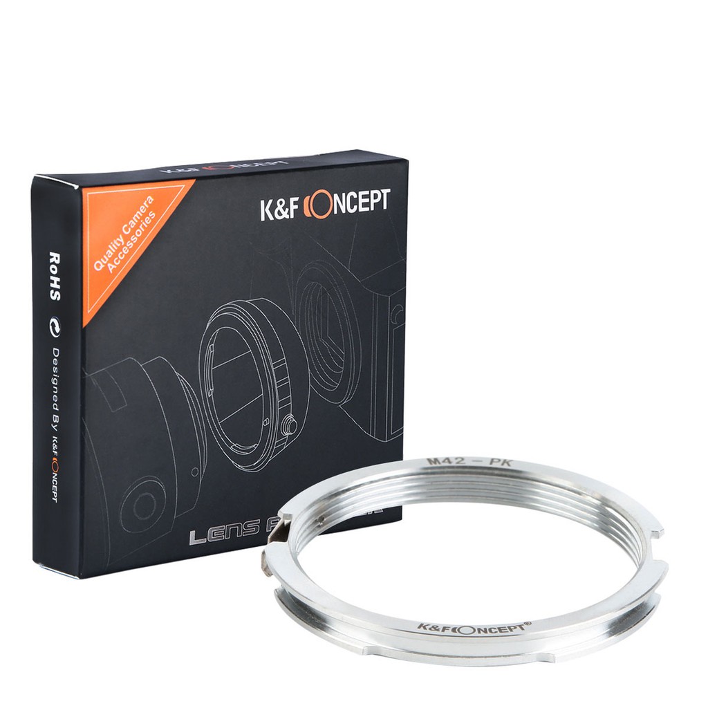 K & F M42 - Pk เลนส์อะแดปเตอร์ M42 เลนส์ Pentax K