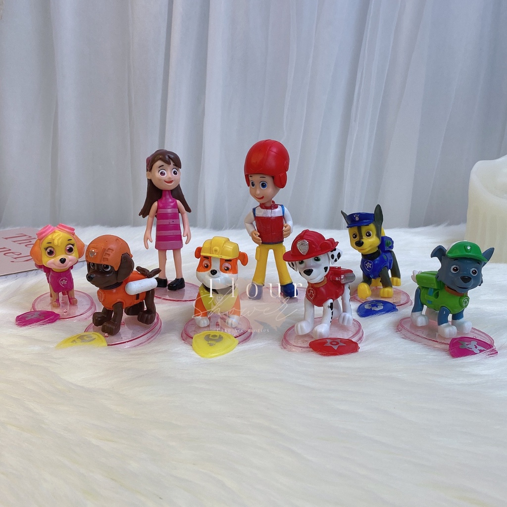 ตกแต่งท็อปเปอร์เค้ก PAW Patrol | ตกแต่งท็อปเปอร์ PAW Patrol Cupcake | ตุ๊กตา PAW Patrol |