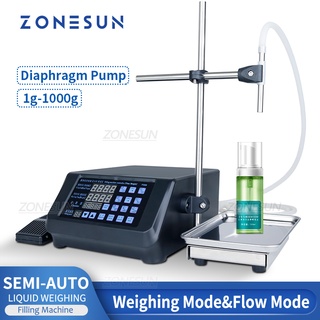 Zonesun ZS-DPYT320 ปั๊มไดอะแฟรมดิจิทัล กึ่งอัตโนมัติ 1-1000 กรัม สําหรับน้ําผลไม้ เอสเซ้นส์