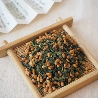KYOBASHI - GENMAICHA ชาเขียว เซนฉะ เกนไมฉะ 玄米茶