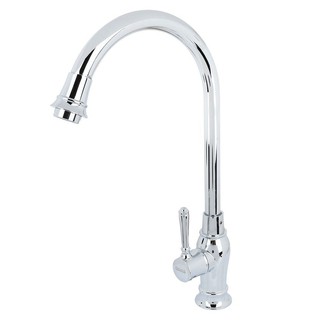 ก๊อกซิงค์ ก๊อกซิงค์เดี่ยวเคาน์เตอร์ RASLAND RA DZ-1504 สีโครม ก๊อกน้ำ ห้องน้ำ SINK FAUCET RASLAND RA DZ-1504 CHROME