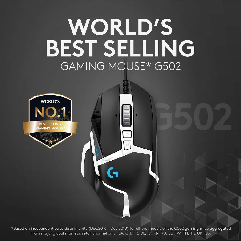 Logitech G502 HERO SE High Performance Wired Gaming Mouse HERO 25K ...