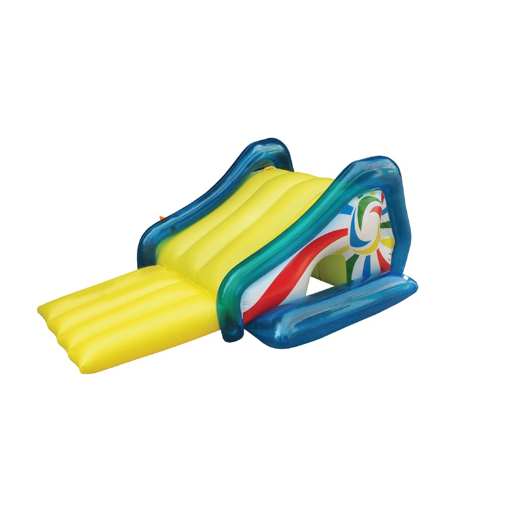 Ocean's Mart สไลเดอร์น้ำ สไลเดอร์เป่าลม ขนาด ยาว 240 cm สูง 130 cm กว้าง 100 Toy Smart