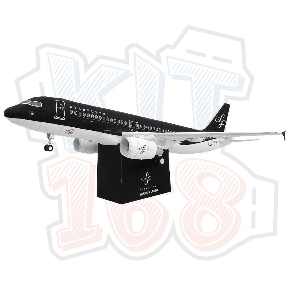 โมเดลกระดาษ Starflyer Airbus A320