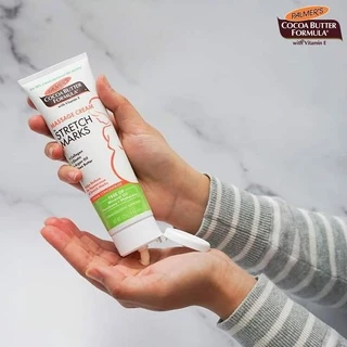 [แพ็ค 2] Palmer's Massage Cream for Stretch Marks 125ML. ครีมบำรุงผิว สูตรโกโก้บัตเตอร์ ลดรอยแตกลาย ผิวเนียนชุ่มชื้น