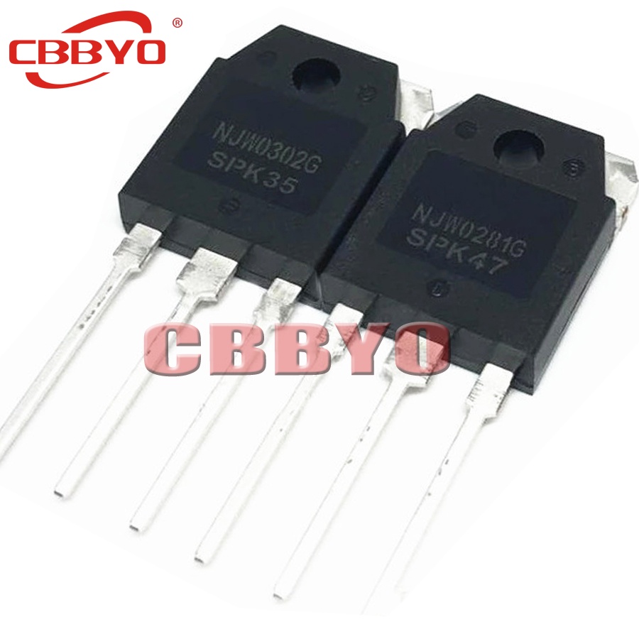 5PCS NJW0281G NJW0302G NJW0281 NJW0302 TO3P TO-3P ยี่ห้อใหม่