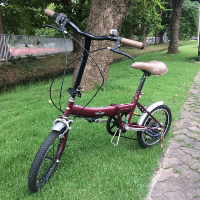 จักรยานพับได้ญี่ปุ่นมีเกียร์มือสอง ยี่ห้อ Mini cooper