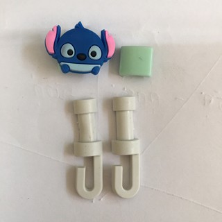 ที่พันเก็บสายหูฟัง Lilo &amp; Stitch ลายสติช จัดระเบียบ หยิบสายใช้ง่าย ละยังน่ารักด้วย