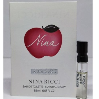 Vial 💢 NINA RICCI 🍎La belle de Nina EDT 1.5ml น้ำหอมพกพา น้ำหอมไวออลแท้💯