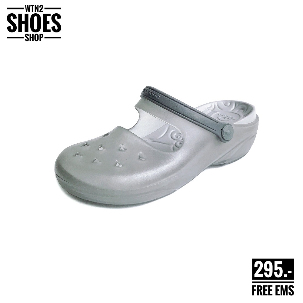 รองเท้าแตะหญิงหัวโต Monobo Kimberry สีเทา by WTN2 SHOES SHOP