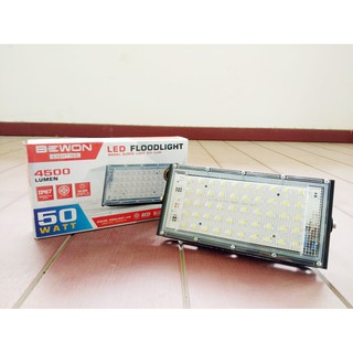 Banana Stores สปอร์ตไลท์ LED Floodlight 50Wแสงขาว กันน้ำ IP67 มี มอก. รับประกัน 1 ปี