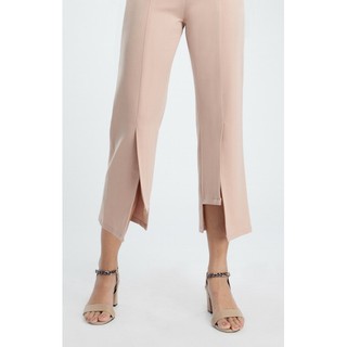 QueenCows กางเกงหลังคลอด Erina Step Hem Pants (Nude)