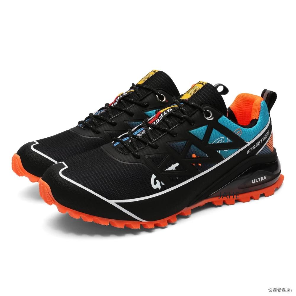 ●✟✔Xiaomi Men Trail Running Shoes Wearproof Lightweight Breathable Sports Shoes Water Resistant Non Slip Walking Sneaker