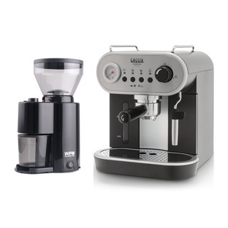 GAGGIA Carezza + WPM ZD-10T ชุดเครื่องชงกาแฟเอสเปรสโซ กาจเจีย คาเรซซา บวกเครื่องบดเมล็ดกาแฟ WPM ZD-10T