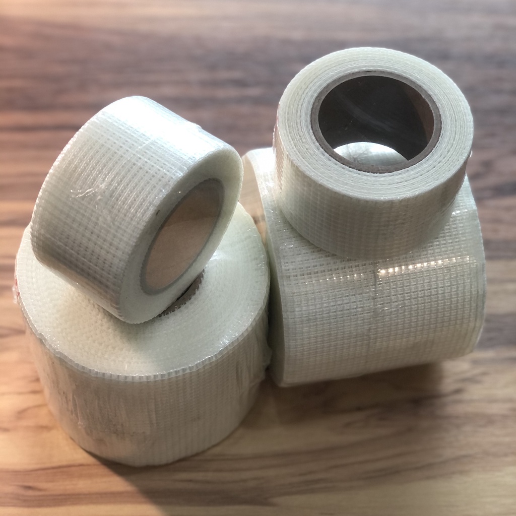 ตาข่ายไฟเบอร์ Fiber Mesh ตาข่ายอเนกประสงค์ ช่วยเพิ่มแรงยึดเกาะ มีกาวในตัว