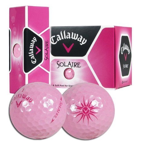 Callaway Solaire Ladies Golf Balls [สีชมพู]